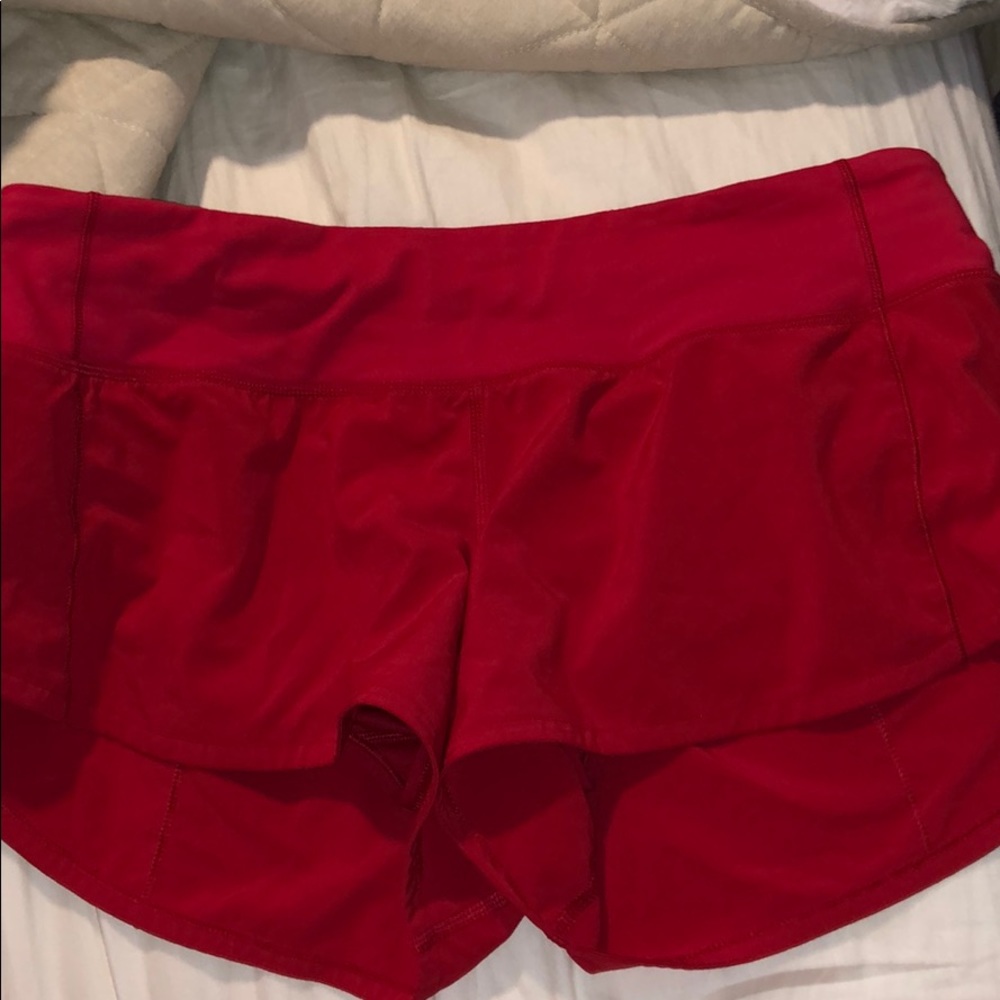 Lululemon shorts size 6